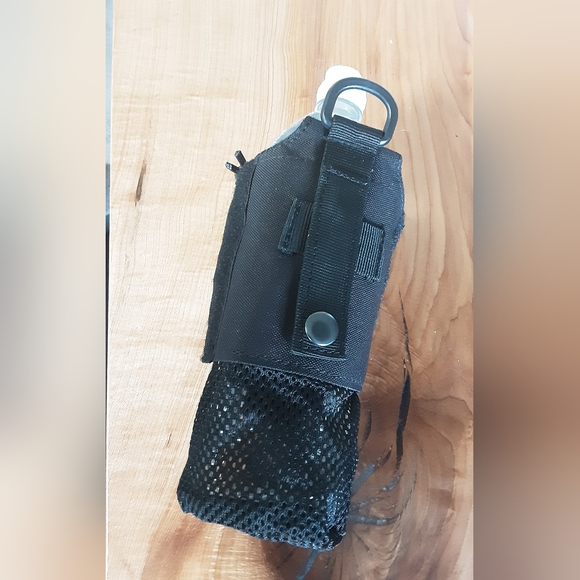 DENIM DOUBLE ZIPPER/MESH WATER HOLDER TWO WAY WEAR - Picture 4 of 8